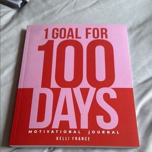 1 Goal for 100 Days Motivational Journal